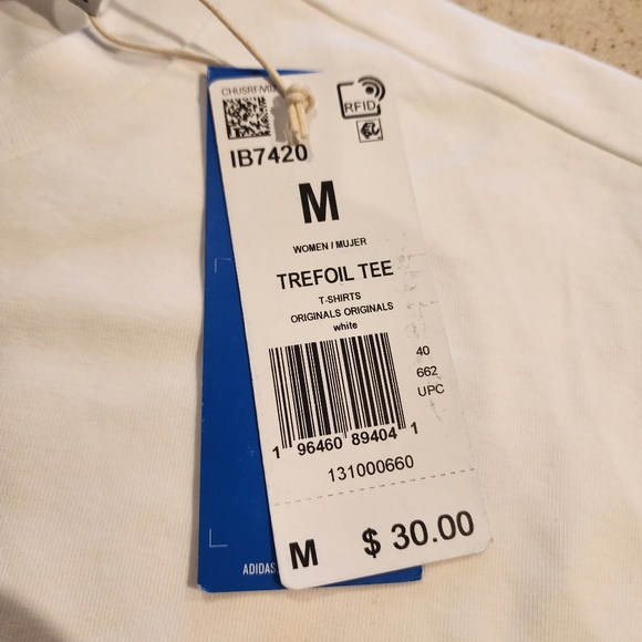 G2 - adidas Trefoil Tee Sz M - Picture 3 of 4